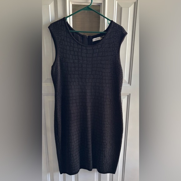 Calvin Klein Dresses & Skirts - Calvin Klein Textured Black Mini Dress